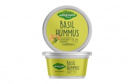 Wingreens Farms Basil Hummus   Cup  150 grams